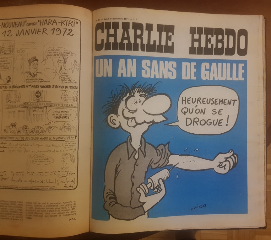 charlie hebdo archive janvier 1971